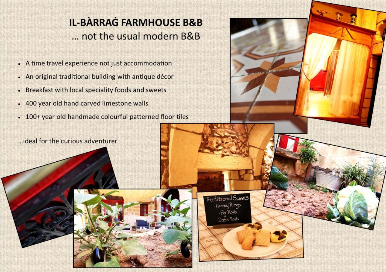 Il-Barrag Farmhouse B&B - Gozo Traditional Hospitality Nadur Kültér fotó